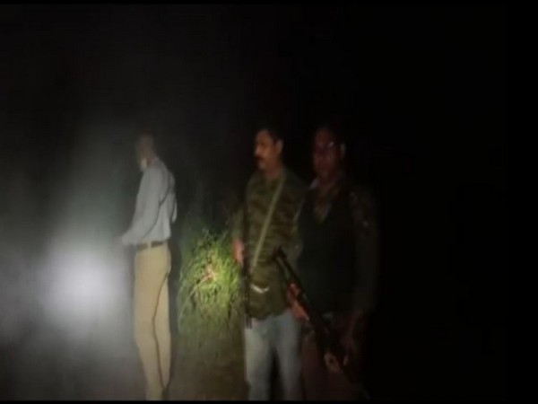 STF team at the encounter site. (Photo/ANI)