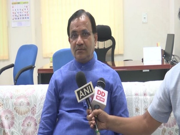 Minister of State Bhagwanth Khuba. (Photo/ANI)