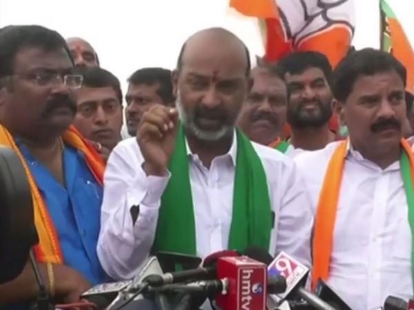 BJP Telangana Chief Bandi Sanjay. (Photo/ANI)