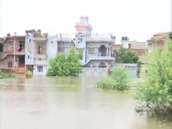 Visual from flood-affected Varanasi. (Photos/ANI)