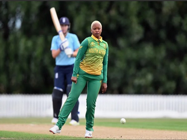 Aouth Africa left-arm spinner Nonkululeko Mlaba (Photo:ICC)