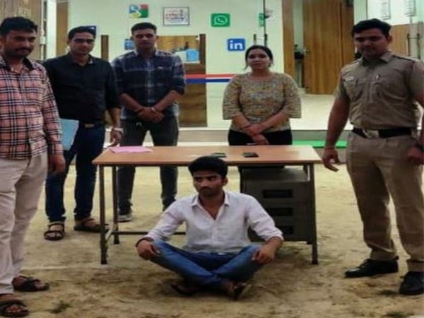 Delhi Police cyber cell arrested a man for threatening people on social media (Photo/ANI)