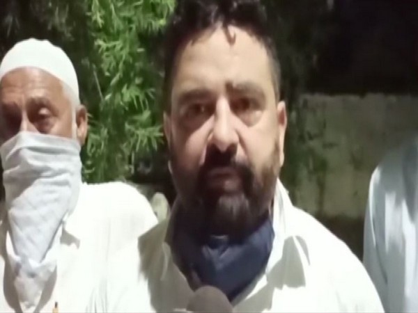 Ajaz Jan, an ex-MLA from Poonch district of J&K. (Photos/ANI)