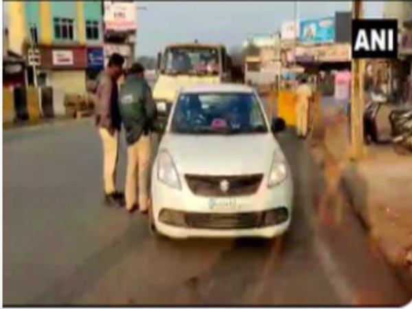 Visual from Hubli during weekend curfew