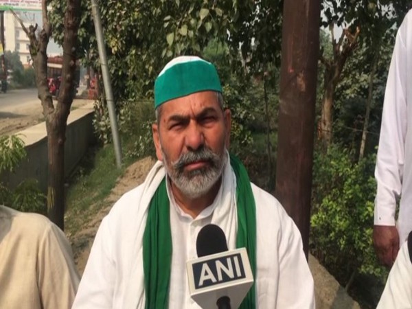 BKU leader Rakesh Tikait in Meerut (Photo/ANI) 