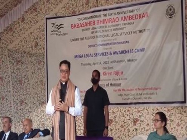 A visual from the event. (Photo/@KirenRijiju)