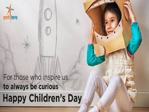 ISRO extends wishes to the kids across the nation on the occasion of Children's Day (Photo/ISRO Twitter)