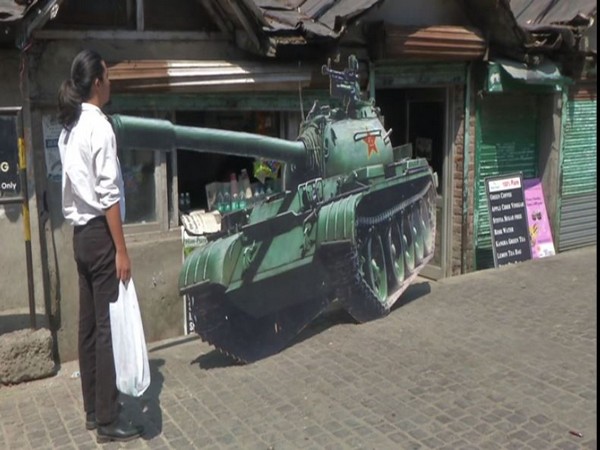 Student activists organize solidarity photo action in Dharamshala