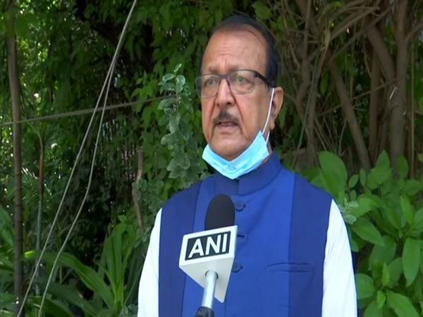 BSP National Spokesperson Sudhindra Bhadoria speaking to ANI on Tuesday. (Photo/ANI)
