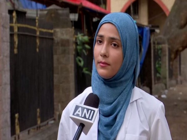 Roshan Jahan Shaikh while speaking to ANI (Photo/ANI)