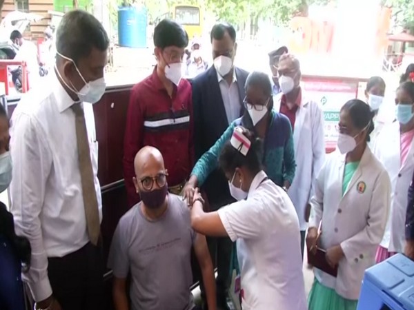 Fifth mega vaccination drive in Tamil Nadu (Photo/ANI)