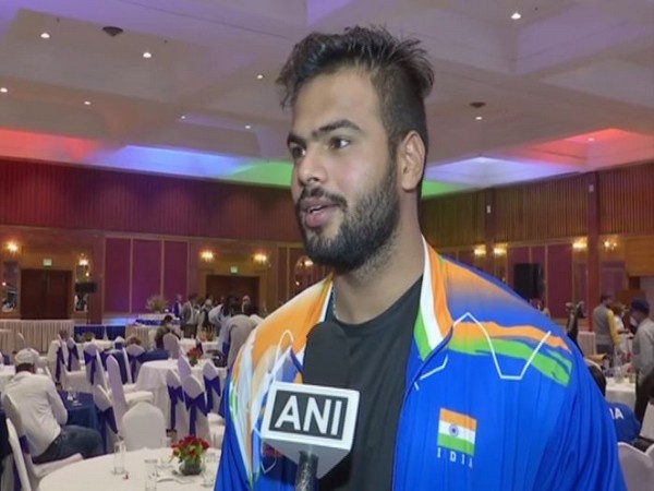 F64 gold medalist Sumit Antil (Photo/ANI)