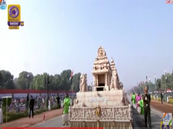 Tableau of Tamil Nadu at Rajpath 