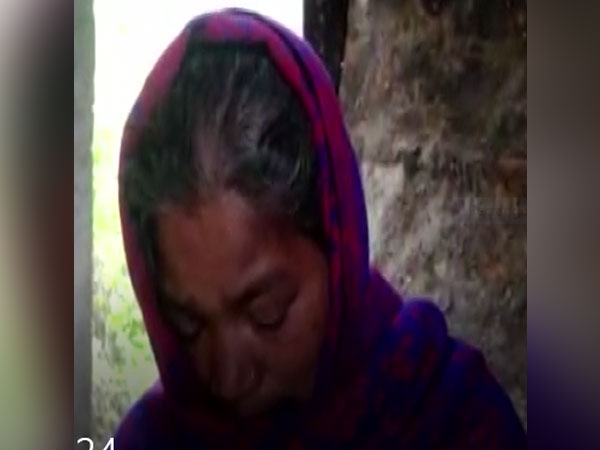 The deceased's grandmother mourning the loss of her granddaughter (Photo/ANI)