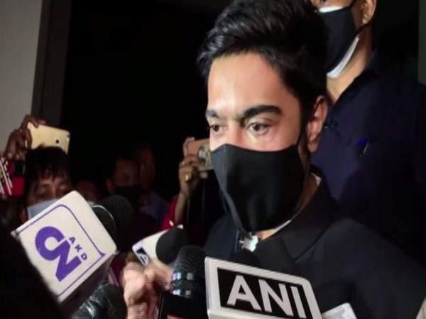 TMC MP Abhishek Banerjee in Agartala (Photo/ANI)