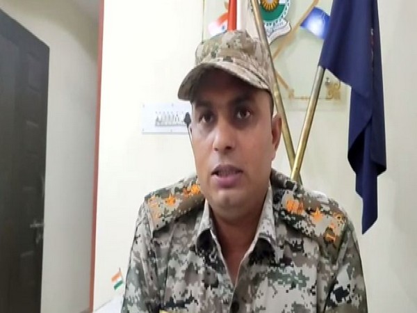 Sunil Sharma, Superintendent of Police, Sukma (Photo/ANI)