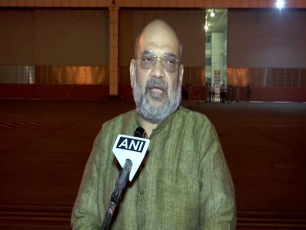Union Home Minister Amit Shah speaking to ANI