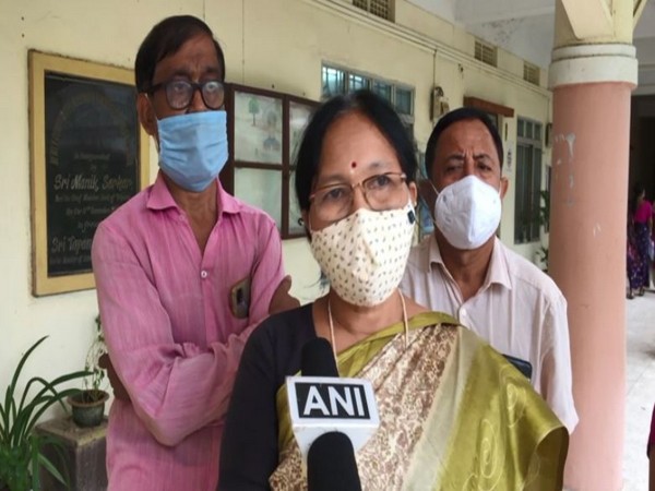 Yoshada Riang, Headmistress, Bani Vidyapith Girls H.S. School (Photo/ANI)