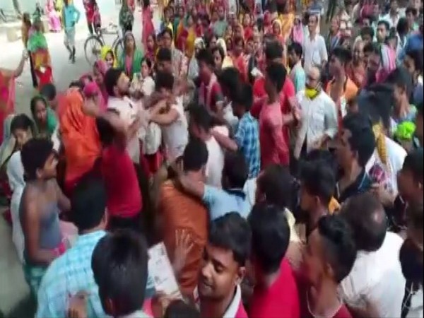 Visuals from Rajgram Primary Health centre in Birbhum (ANI)