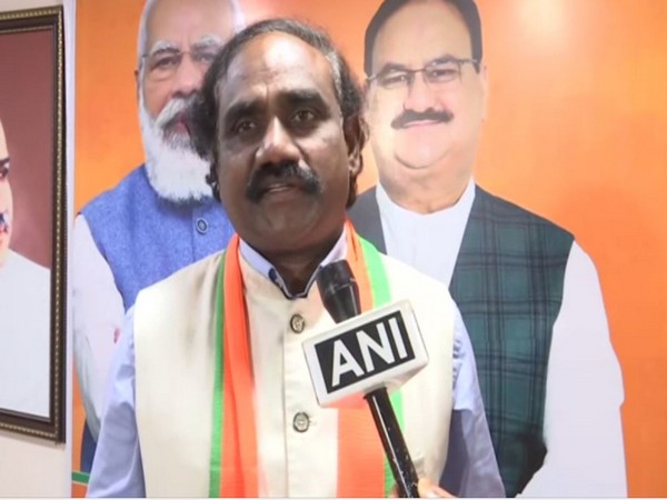 Andhra Pradesh BJP vice president Ravela Kishore Babu (Photo/ANI)