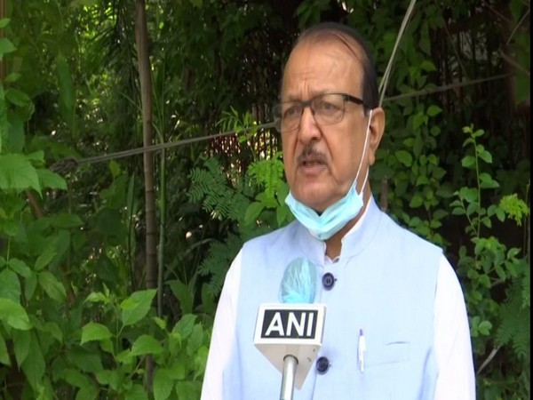 BSP Spokesperson Sudhindra Bhadoria speaking to ANI in New Delhi on Sunday. (Photo/ANI)
