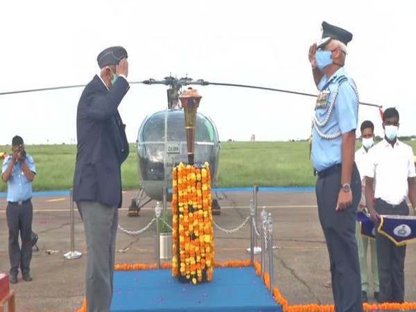 Swarnim Vijay Varsh celebrated at Air Force station Hakimpet