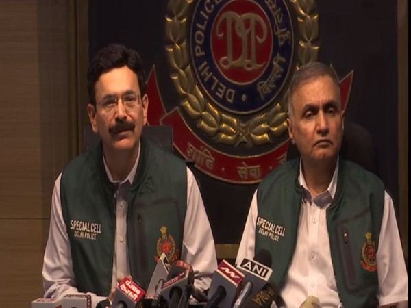 Neeraj Thakur, Special Cell Commissioner, Delhi Police (L) (Photo/ANI)