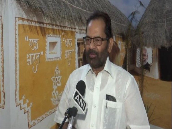 Union Minister for Minority Affairs, Mukhtar Abbas Naqvi (Photo/ANI)
