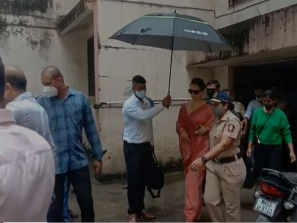 Actor Kangana Ranaut leaving Andheri Court on Monday (Photo/ANI)