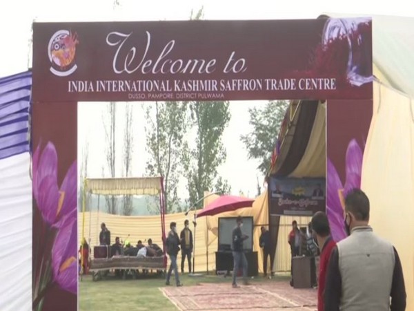 'Jashn-e-Saffron' organised at India International Kashmir Saffron Trade Center(Photo/ANI)