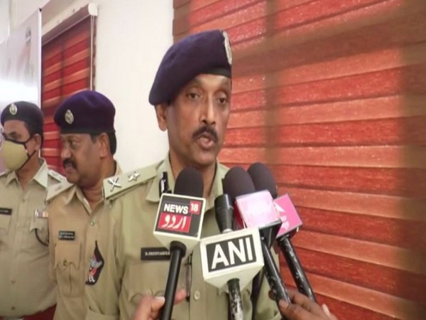 Vijayawada Police Commissioner B Srinivasulu (Photo/ANI)