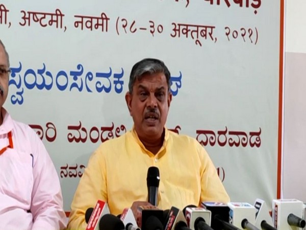 RSS General Secretary Dattatreya Hosabale (Photo/ANI)