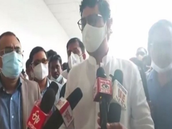 Maharashtra Social Justice Minister Dhananjay Munde speaking to reportes in Pune on Sunday. (Photo/ANI) 