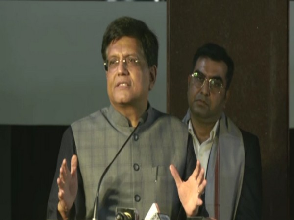 Union Minister Piyush Goyal at NIFT, Delhi (Photo/ANI)