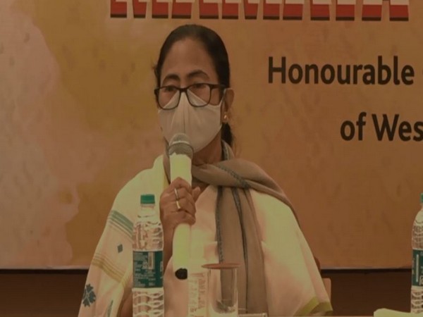 West Bengal Chief Minister Mamata Banerjee in Mumbai (Photo/ANI)