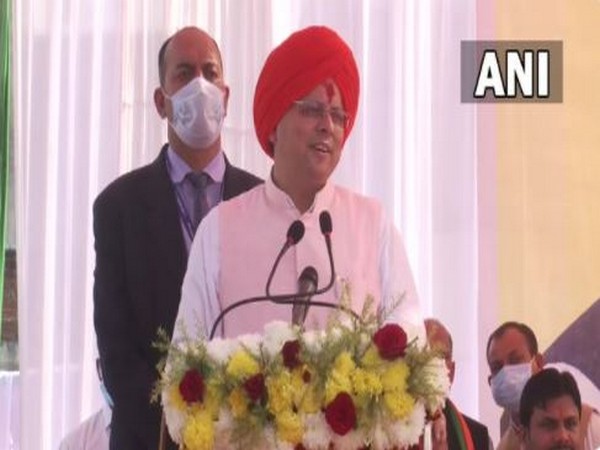 Uttarakhand Chief Minister Pushkar Singh Dhami at Kashipur
