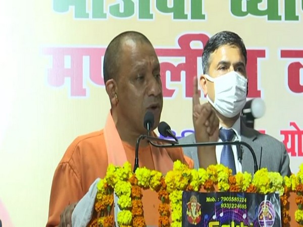 Uttar Pradesh Chief Minister Yogi Adityanath in Lucknow (Photo/ANI)