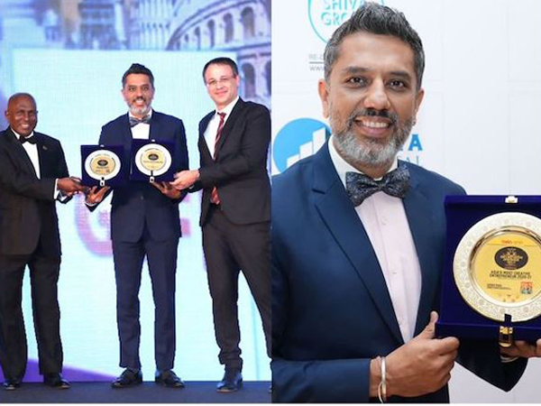 Vevek Paul awarded 'Asia's Most creative Entrepreneur' in Dubai