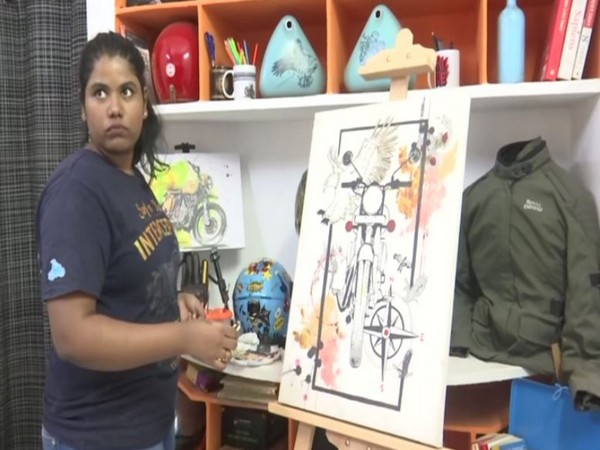 Singajogi Satyaveni from Hyderabad (Photo/ANI)