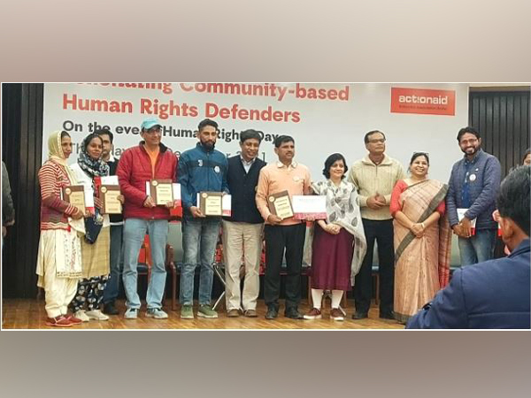 Community-based human rights defenders felicitated on Human Rights Day