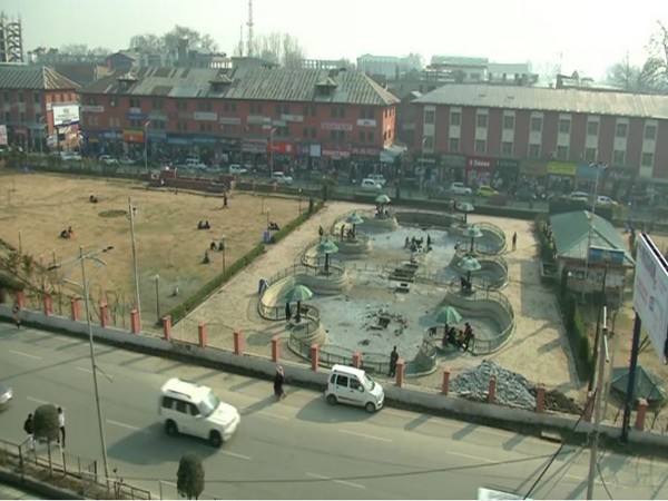 Pratap Park in Srinagar (Photo/ANI)