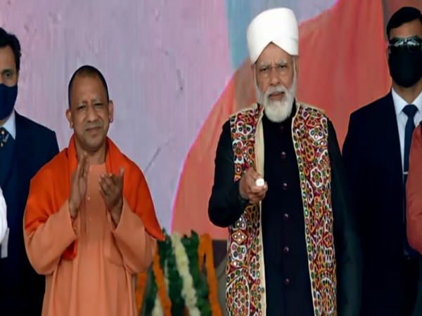 Prime Minister Narendra Modi in Varanasi (Photo/ANI)
