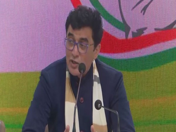 Ajoy Kumar, AICC General Secretary and Incharge of Assam addressing a press confrence on Sunday in New Delhi. (Photo/ANI)