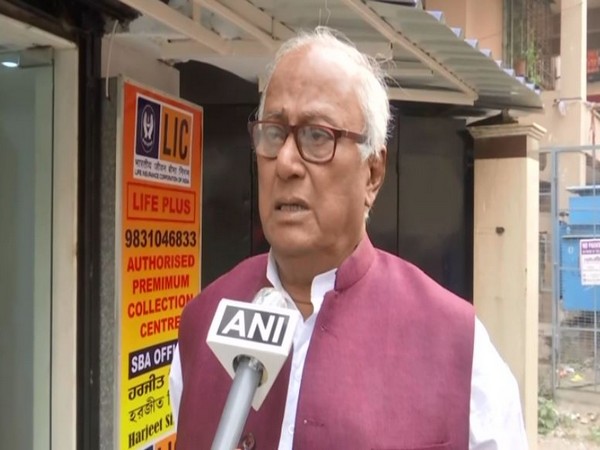 TMC MP Saugata Roy in Kolkata (Photo/ANI)