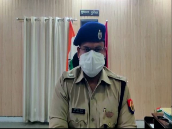 Moradabad SP Amit Kumar Anand speaking to ANI (Photo/ANI)