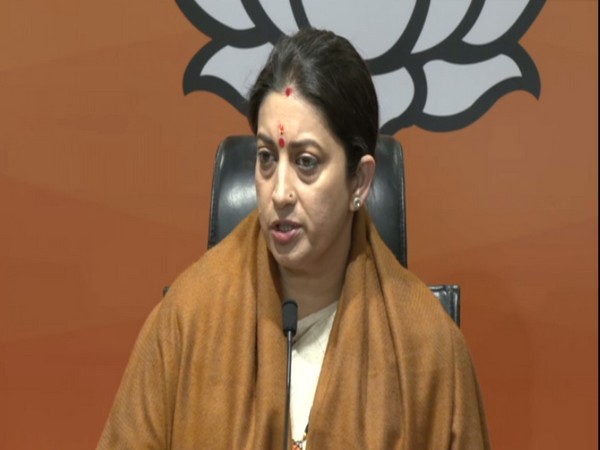 Union Smriti Irani (Photo/ANI)