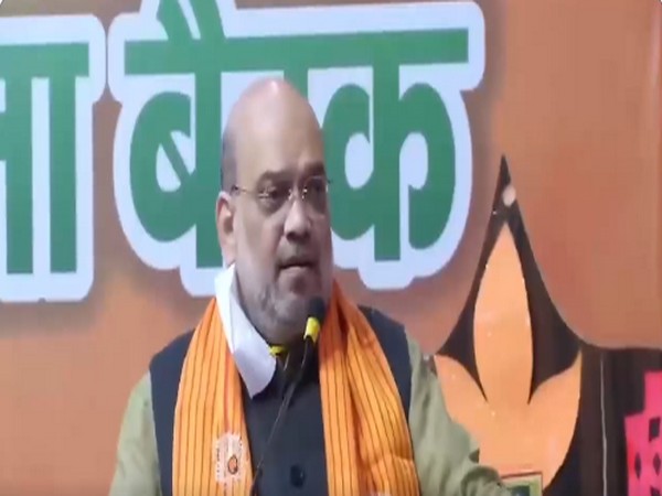 Union Home Minister Amit Shah in Mathura