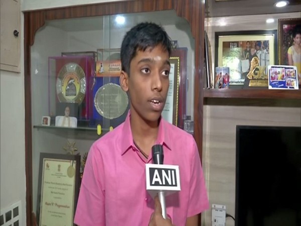 R Praggnanandhaa (Photo: ANI)