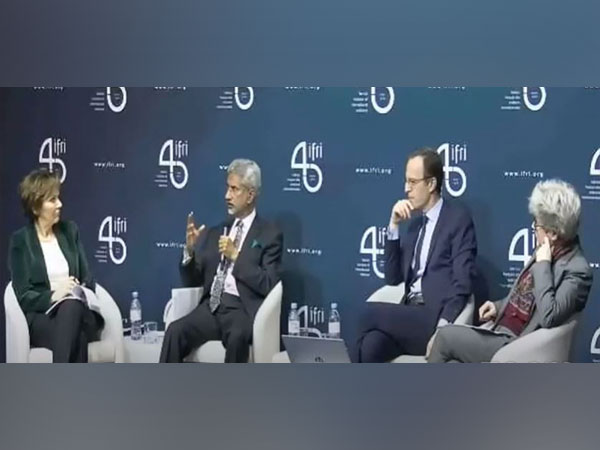 EAM S Jaishankar speaking at the French Institute of International Relations on 'How India sees France'.