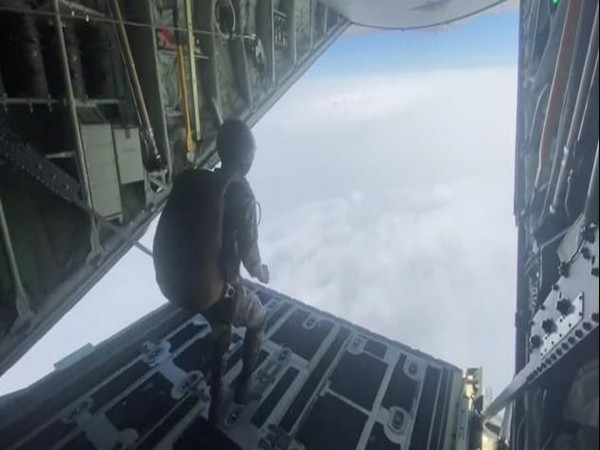 Glimpse of Airborne Exercise in Siliguri Corridor